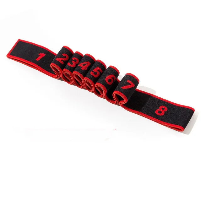 Numbered Stretch Band for Flexibility Training