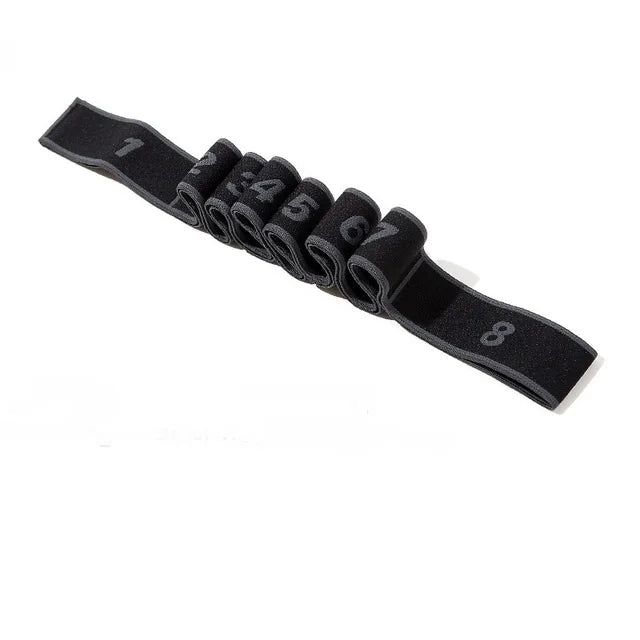 Numbered Stretch Band for Flexibility Training