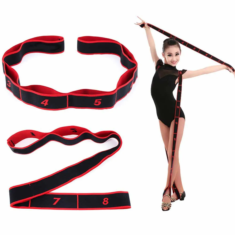 Numbered Stretch Band for Flexibility Training