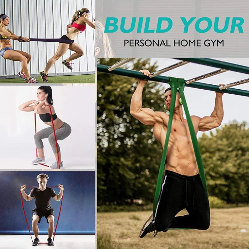Long Resistance Bands for Strength & Flexibility Training