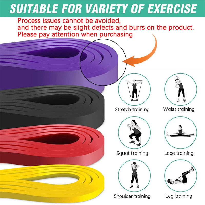 Long Resistance Bands for Strength & Flexibility Training