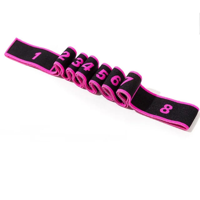 Numbered Stretch Band for Flexibility Training
