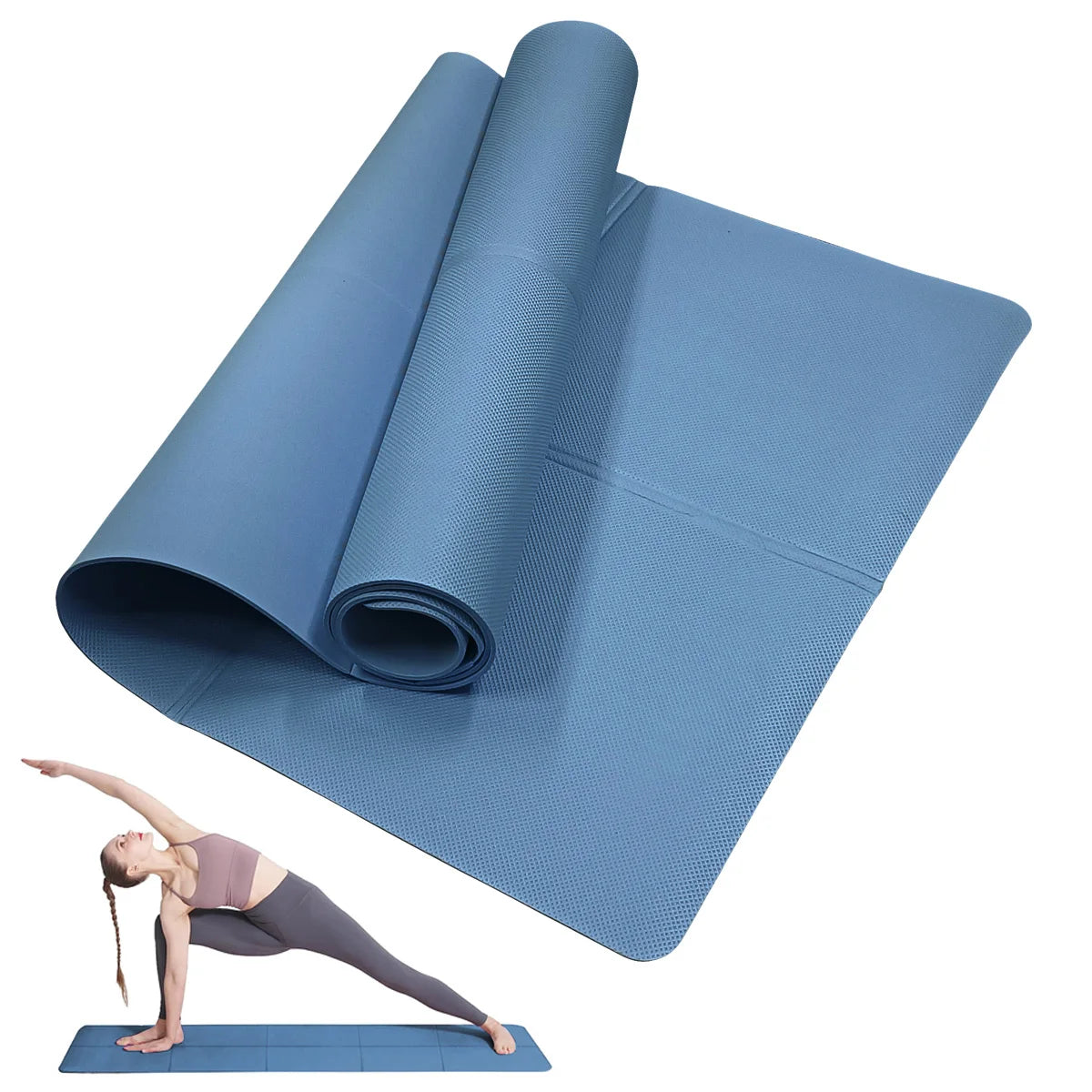 Exercise Mat for Home Training & Stretching