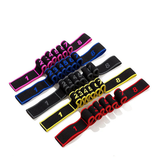 Numbered Stretch Band for Flexibility Training