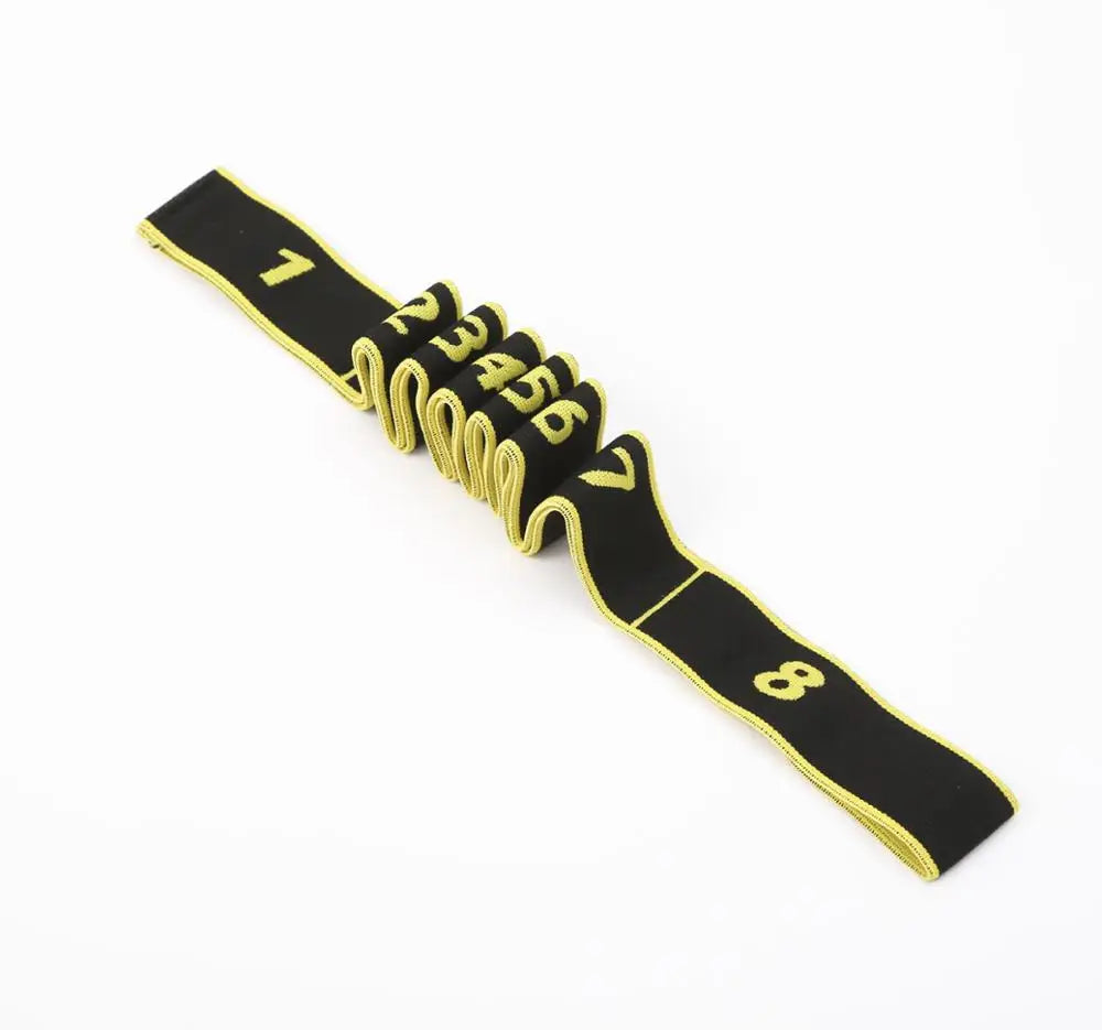 Numbered Stretch Band for Flexibility Training